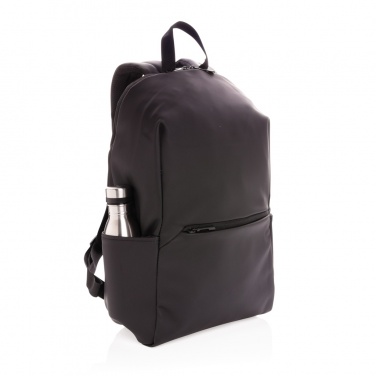 Logo trade promotional products picture of: Smooth PU 15.6"laptop backpack