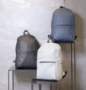 Logo trade business gifts image of: Smooth PU 15.6"laptop backpack