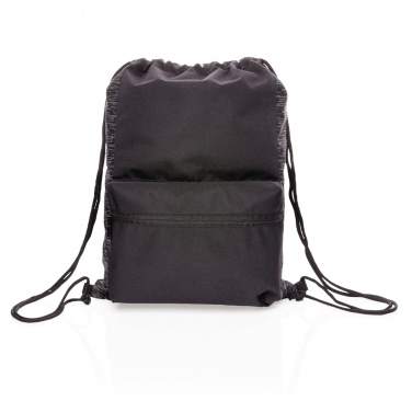 Logotrade advertising product picture of: AWARE™ RPET Reflective drawstring backpack
