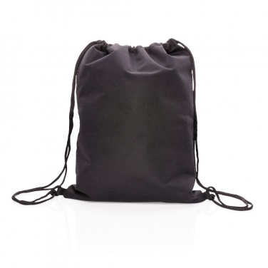 Logo trade business gift photo of: AWARE™ RPET Reflective drawstring backpack