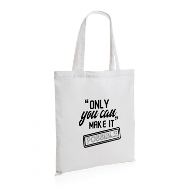 Logotrade promotional items photo of: Impact AWARE™ Recycled cotton tote 145g