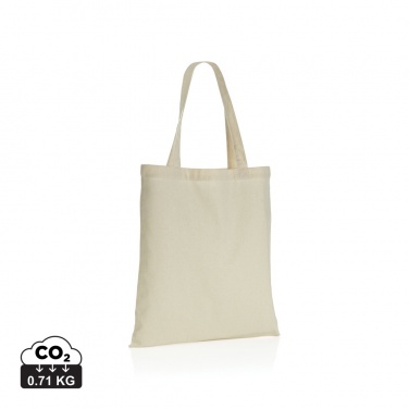 Logotrade promotional products photo of: Impact AWARE™ Recycled cotton tote 145g