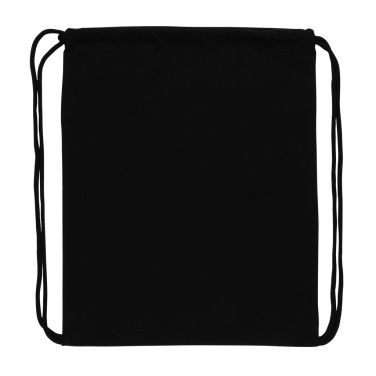 Logo trade advertising products picture of: Impact AWARE™ recycled cotton drawstring backpack 145g