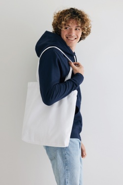 Logo trade corporate gifts picture of: Impact AWARE™ Recycled cotton tote w/bottom 145g