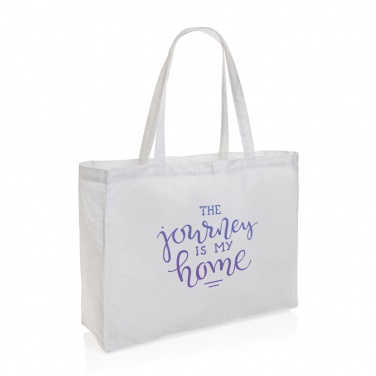 Logotrade promotional giveaway image of: Impact AWARE™ Recycled cotton shopper 145g