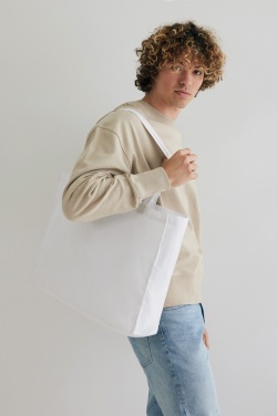 Logo trade promotional product photo of: Impact AWARE™ Recycled cotton shopper 145g