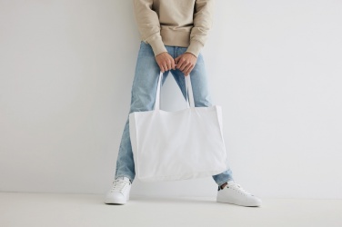 Logotrade promotional merchandise photo of: Impact AWARE™ Recycled cotton shopper 145g
