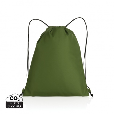 Logo trade promotional item photo of: Impact AWARE™ RPET 190T drawstring bag