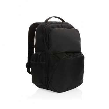 Logotrade promotional product image of: Swiss Peak AWARE™ RPET 15.6 inch commuter backpack