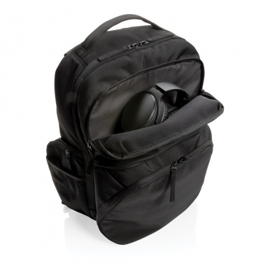 Logotrade promotional item picture of: Swiss Peak AWARE™ RPET 15.6 inch commuter backpack