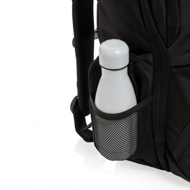 Logo trade promotional items image of: Swiss Peak AWARE™ RPET 15.6 inch commuter backpack