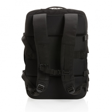 Logotrade advertising product image of: Swiss Peak AWARE™ RPET 15.6' expandable weekend backpack