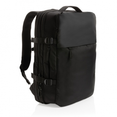 Logo trade promotional giveaways picture of: Swiss Peak AWARE™ RPET 15.6' expandable weekend backpack