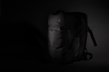 Logotrade business gift image of: Swiss Peak AWARE™ RPET 15.6' expandable weekend backpack