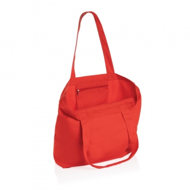 Logotrade promotional gift picture of: Impact Aware™ 240 gsm rcanvas shopper w/pocket