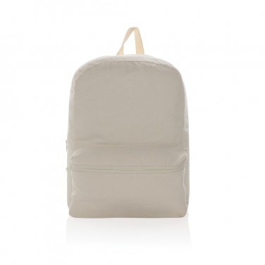Logo trade promotional gift photo of: Impact Aware™ 285 gsm rcanvas backpack undyed
