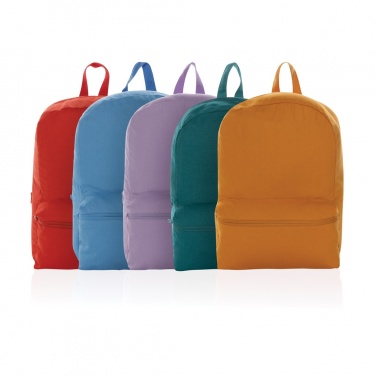Logo trade business gifts image of: Impact Aware™ 285 gsm rcanvas backpack