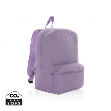 Logo trade corporate gifts image of: Impact Aware™ 285 gsm rcanvas backpack