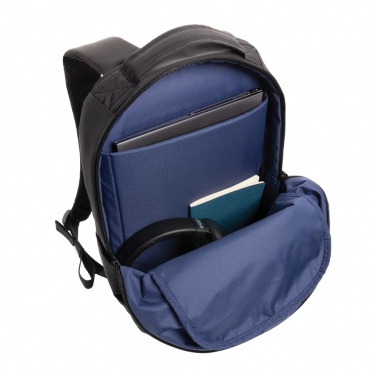 Logo trade advertising product photo of: Swiss Peak Brooke AWARE™ RPET daily 15.6" laptop backpack