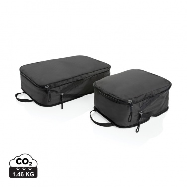 Logotrade promotional gifts photo of: Swiss Peak Ridge AWARE™ RPET compression travel cubes 2pc