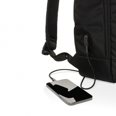 Logo trade promotional gifts picture of: Swiss Peak AWARE™ modern 15.6" laptop backpack