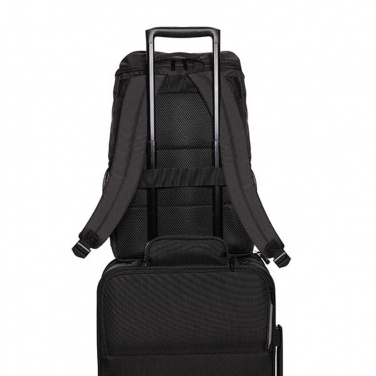 Logotrade promotional product picture of: Swiss Peak AWARE™ easy access 15.6'' laptop backpack