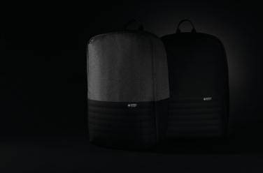 Logo trade advertising products picture of: Swiss Peak AWARE™ RFID anti-theft 15.6'' laptop backpack