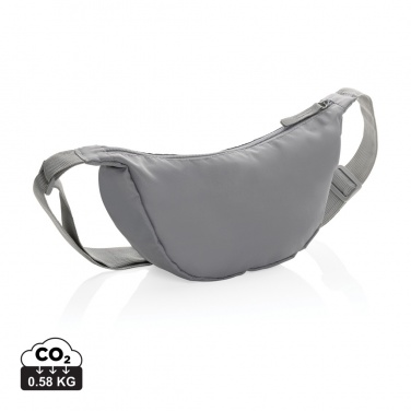 Logotrade promotional gift image of: Crescent AWARE™ RPET half moon sling bag