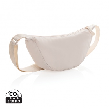 Logotrade promotional giveaways photo of: Crescent AWARE™ RPET half moon sling bag