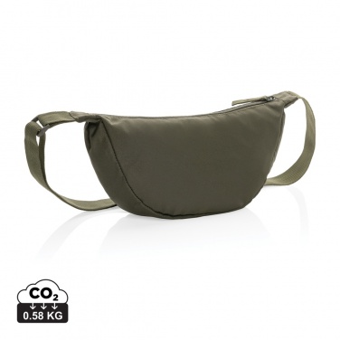 Logotrade promotional gift image of: Crescent AWARE™ RPET half moon sling bag