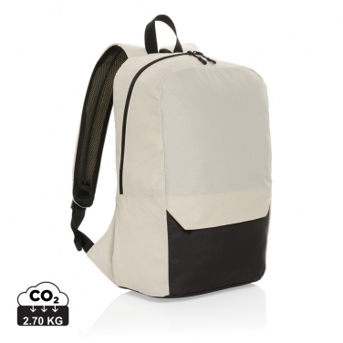 Logo trade promotional gifts picture of: Kazu AWARE™ RPET basic 15.6 inch laptop backpack