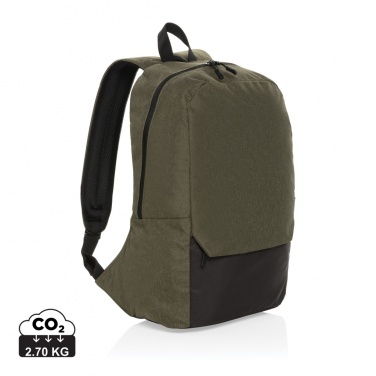 Logo trade promotional gift photo of: Kazu AWARE™ RPET basic 15.6 inch laptop backpack