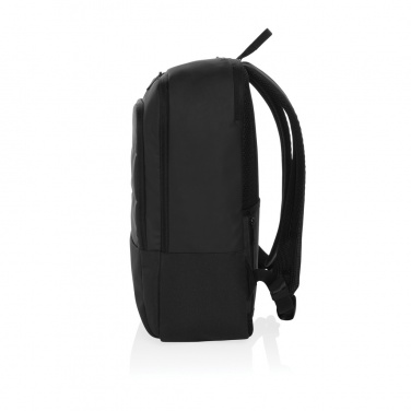 Logotrade promotional gift picture of: Armond AWARE™ RPET 15.6 inch deluxe laptop backpack