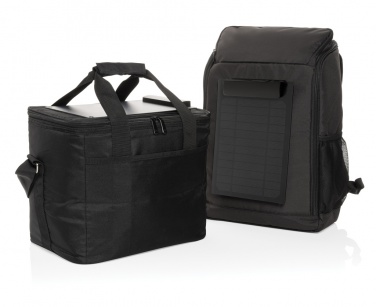 Logotrade corporate gifts photo of: Pedro AWARE™ RPET deluxe backpack with 5W solar panel