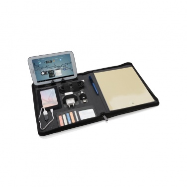 Logotrade promotional product picture of: Tech portfolio with powerbank