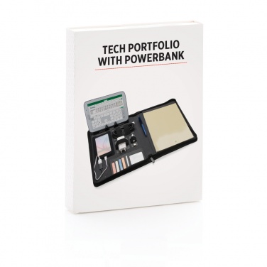 Logotrade promotional items photo of: Tech portfolio with powerbank