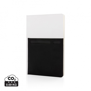 Logotrade corporate gift picture of: A5 Deluxe notebook with smart pockets