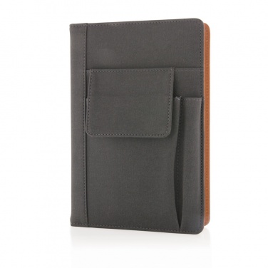 Logotrade promotional gift picture of: Notebook with phone pocket