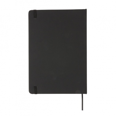 Logo trade promotional giveaways image of: Standard hardcover PU notebook A5