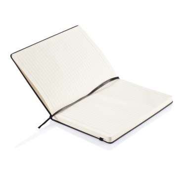 Logotrade business gift image of: Deluxe hardcover PU A5 notebook