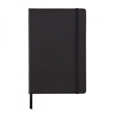 Logo trade corporate gift photo of: Deluxe hardcover PU A5 notebook