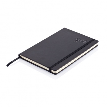 Logotrade promotional merchandise image of: Deluxe hardcover PU A5 notebook