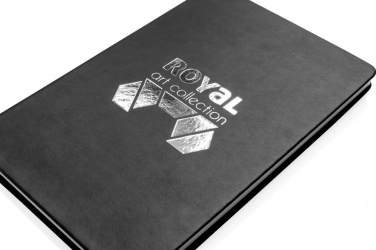 Logotrade promotional gift picture of: Deluxe hardcover PU A5 notebook