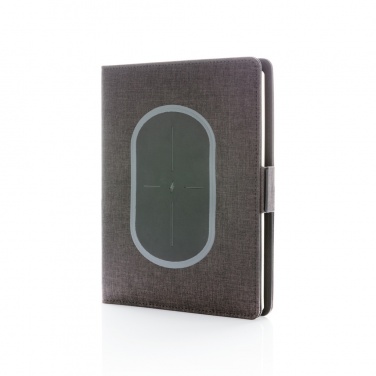 Logotrade promotional products photo of: Air 5W wireless charging notebook cover A5
