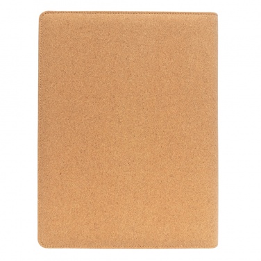 Logo trade promotional items picture of: Deluxe cork portfolio A4 with pen