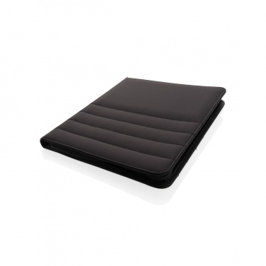 Logo trade promotional item photo of: Impact AWARE™ RPET A4 portfolio with zipper