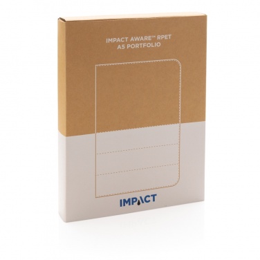Logo trade advertising products image of: Impact AWARE™ RPET A5 notebook