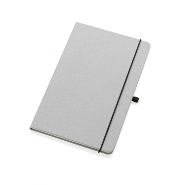 Logo trade promotional product photo of: Recycled leather hardcover notebook A5