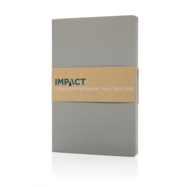 Logotrade promotional gift image of: Impact softcover stone paper notebook A5