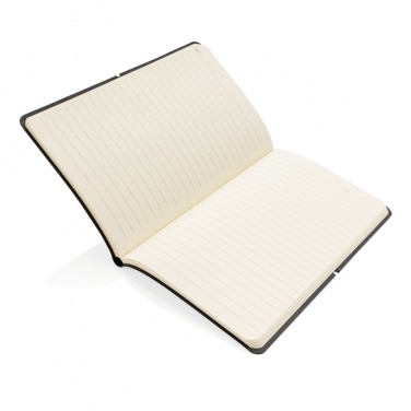 Logotrade promotional item picture of: Modern deluxe softcover A5 notebook